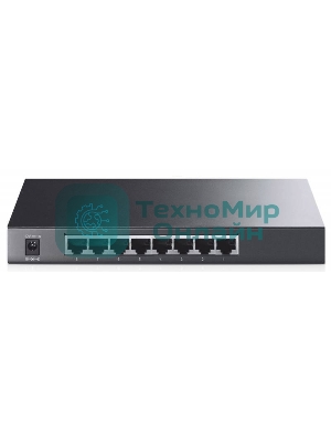Коммутатор TP-Link SMB TL-SG2008 8-port Pure-Gigabit Desktop Smart Switch, 8 10/100/1000Mbps RJ45 ports, Tag-based VLAN, STP/RSTP/MSTP, IGMP V1/V2/V3 Snooping, DHCP Filtering, 802.1P Qos, Rate Limiting, Voice VLAN,