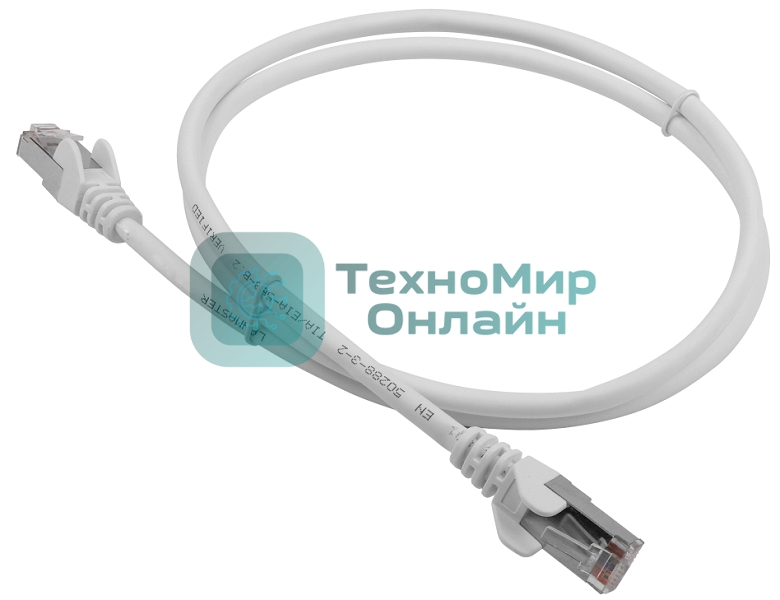 Кабель Патч-корд Lanmaster LSZH FTP кат.5e, 7.0 м, серый