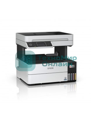 МФУ струйное Epson L6490 (C11CJ88405), A4, цветной, печ. до 17 стр/мин. (ч/б) до 9.5 стр/мин. (цвет), 1200 x 4800 dpi (печать) 1200x2400dpi (скан.), USB, RJ-45, Wi-Fi