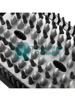 Расческа-выпрямитель BaByliss Smoothing Heated Brush HSB101E черный, 45 мм, 200 °C, 3 режима