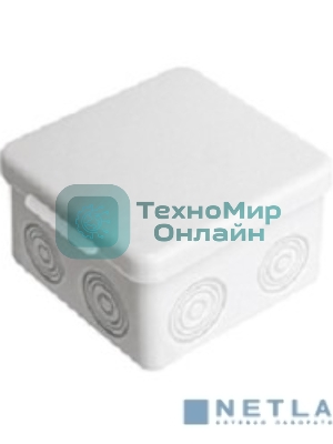 Коробка распаячная КМР-030-034 пылевлагозащищенная без мембранных вводов (109х109х55) EKF PROxima EKF plc-kmr-030-034