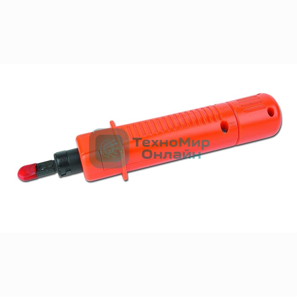 Инструмент Cablexpert T-430, для разделки витой пары в розетку, с ножом, тип 110, регулировка ударного эффекта