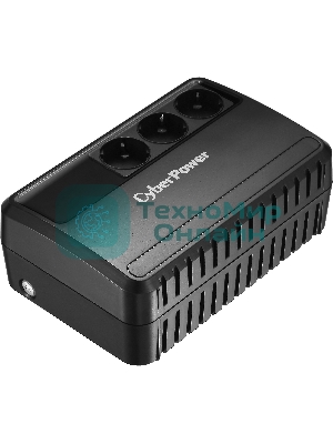 Источник бесперебойного питания CyberPower Line-Interactive BU600E 600VA/360W (3 EURO)