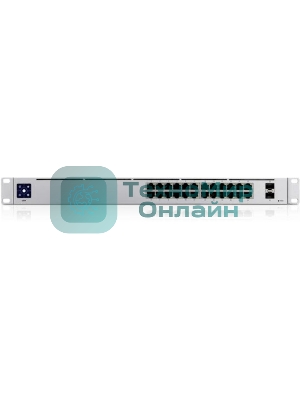 Коммутатор 24PORT 1000M 2SFP USW-24 UBIQUITI