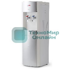 Кулер AEL LD-AEL-28 напольный электронный белый/серебристый