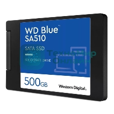 Накопитель SSD WD Blue SA510 WDS500G3B0A, 500GB, SATA III, 2.5