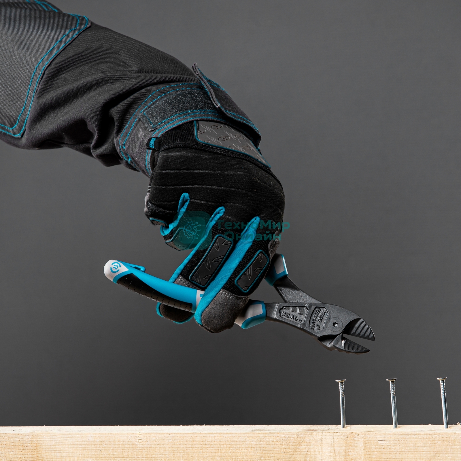 Бокорезы Gross 180 мм, усиленные, трехкомпонентные рукоятки