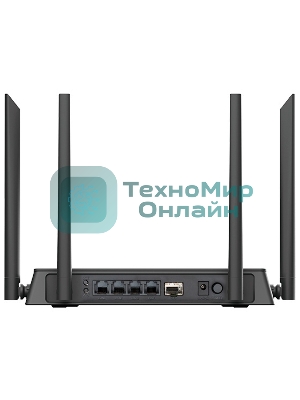 Маршрутизатор DIR-841/GF,DIR-841/GFRU AC1200 Wi-Fi Router, 1000Base-X SFP WAN, 4x100Base-TX LAN, 4x5dBi external antennas