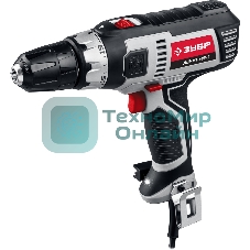 Дрель-шуруповерт сетевой ЗУБР ДШ-М1-400-2, Сетевая, 400Вт