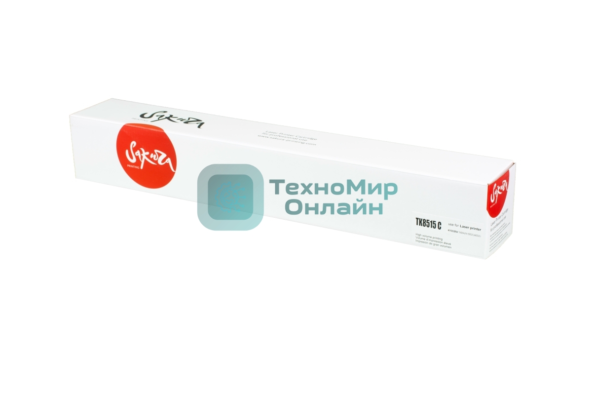 Картридж Sakura TK8515C для Kyocera TASKalfa 5052ci/6052ci, синий, 20 000  к.
