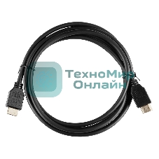 Кабель аудио-видео Buro HDMI (m)/HDMI (m) 2м. черный