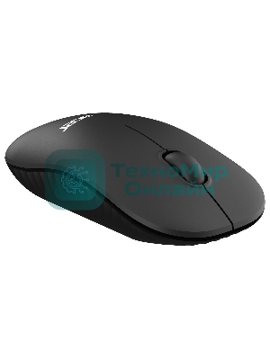 Мышь беспроводная Acer OMR130 черный, 1200 dpi, радиоканал, USB, кнопки - 3