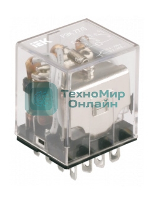 Реле РЭК 77-3 10А 220В АС IEK RRP10-3-10-220A