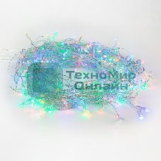 Гирлянда Neon-night Светодиодный Дождь 1,5х1,5 м, свечение с динамикой, прозрачный провод, 230 В, диоды мультиколор