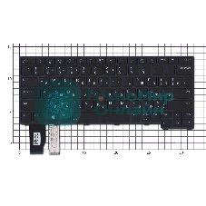 Клавиатура для ноутбука Lenovo ThinkPad X13 Gen 2 черная