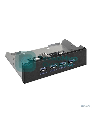Планка USB на переднюю панель ExeGate EX289290RUS U5H-625, 5,25
