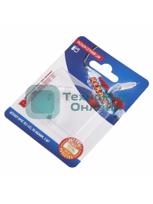 Разъем Rexant сетевой LAN на кабель, штекер 8Р8С (Rj-45), под обжим (2шт.)