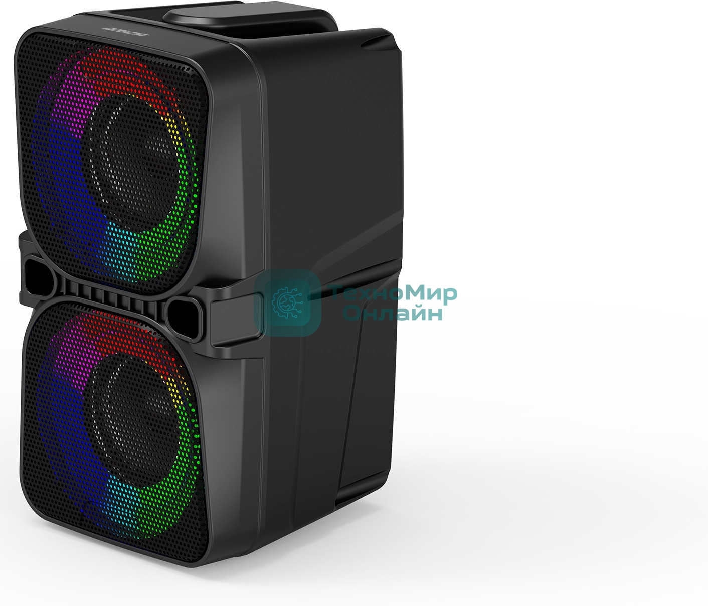 Портативная колонка Digma D-PS1505 черный 20 Вт 2.0 BT 10м 1200mAh