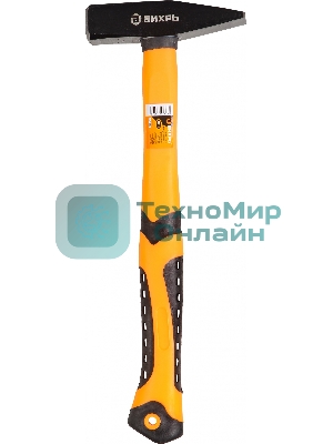 Молоток 400гр. Квадратный боек, фиберглассовая двухкомпонентная ручка