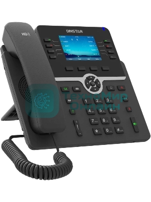 Телефон IP Dinstar C64GP черный