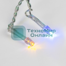 Гирлянда Neon-night Светодиодный Дождь 1,5х1,5 м, свечение с динамикой, прозрачный провод, 230 В, диоды мультиколор