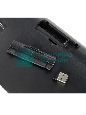 Клавиатура беспроводная Acer OKR020, USB, Радиоканал, черный