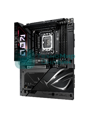 Материнская плата ASUS ROG MAXIMUS Z890 HERO BTF, LGA1851, Intel Z890, 4xDDR5, 4xSATA, 6xM.2, 1xPCIe 5.0 x16, 1xPCIe 4.0 x4, 1xPCIe x1, 1xHDMI, 2xUSB-C (Thunderbolt 4), 1xUSB-C 3.2 Gen 2, 4xUSB-A 3.2 Gen 2, 4xUSB-A 3.2 Gen 1, 2x2.5Gb LAN, Wi-Fi 7, Bluetooth 5.4, 2x3.5 мм, S/PDIF, 7.1, ATX