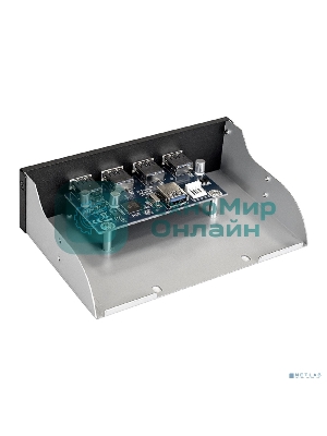 Планка USB на переднюю панель ExeGate EX289290RUS U5H-625, 5,25