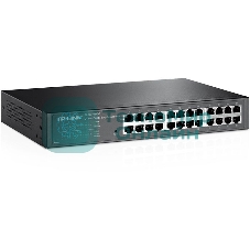 Коммутатор TP-Link SMB TL-SG1024DE 24-Port Gigabit Easy Smart Switch, 24 10/100/100Mbps RJ45 ports, MTU/Port/Tag-based VLAN, QoS, IGMP Snooping