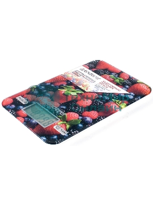 Весы кухонные Endever Skyline KS-528 (5кг, стекло, ягоды)