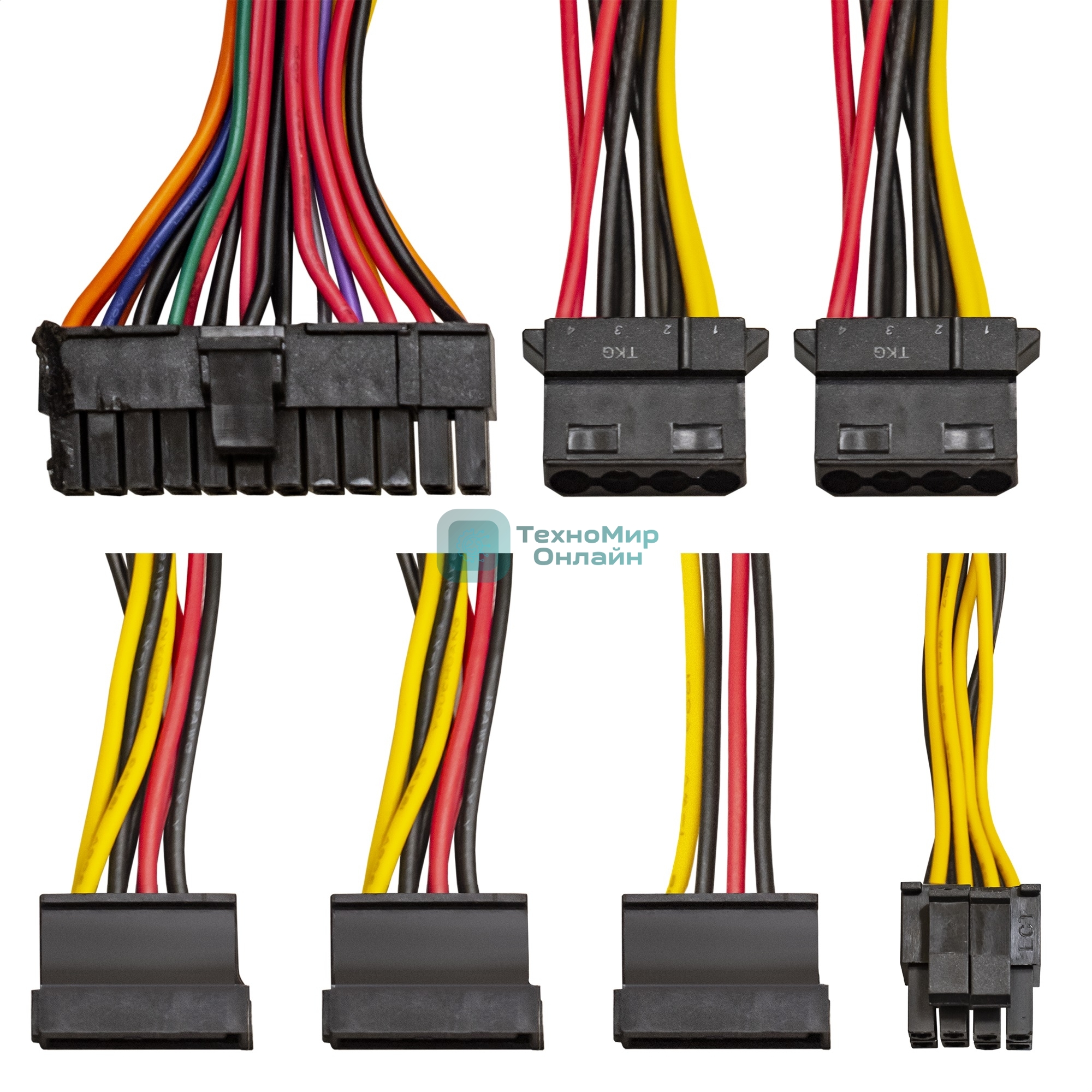 Блок питания ExeGate F300S (EX288876RUS), 300Вт, 40мм, серебряный