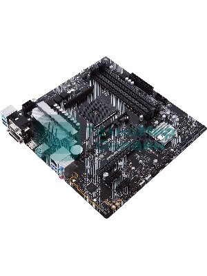 Материнская плата ASUS PRIME B550M-A/CSM, Socket AM4, B550, 2*DDR4, D-Sub+DVI+HDMI, SATA3 + RAID, Audio, Gb LAN, USB 3.1*8, USB 2.0*4, COM*1 header (w/o cable), mATX ; 90MB14I0-M0EAYC