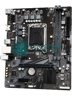 Материнская плата Gigabyte H610M K DDR4 V2.0, LGA 1700, Intel H610, 2xDDR4, 2xSATA, 1xM.2, 1xPCIe 4.0 x16, 1xPCIe x1, 1xHDMI, 1x 1Gb LAN, 2xUSB-A 3.2 Gen 1, 4xUSB-A 2.0, 3x 3.5 мм, 7.1, mATX