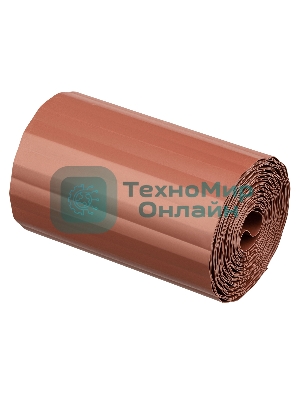 Бордюрная лента Palisad 20х900 см, полипропиленовая, коричневая,