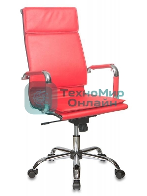 Кресло Бюрократ CH-993/red красный, экокожа