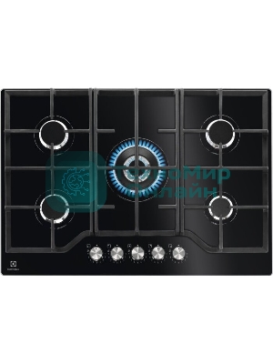 Газовая варочная панель Electrolux KGG75362K черный