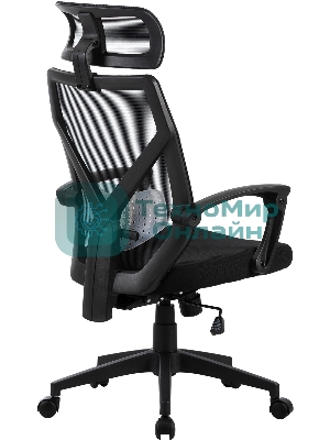 Кресло Cactus CS-MC414-BK черный, сетка