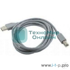 Кабель USB2.0 Pro Cablexpert CCP-USB2-AMBM-6G, AM/BM, 1.8м, экран, серый