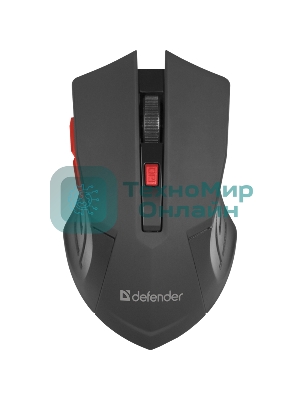 Мышь беспроводная Defender Accura MM-275 синий, 1600 dpi, радиоканал, USB, кнопки - 6