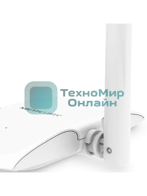 Сетевой адаптер WiFi Mercusys MW300UH USB 2.0 (ант.внеш.несъем.) 2ант.