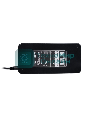 Адаптер для ноутбуков STM Dual DLU90, 90W, EU AC power cord& Car Cigaratte Plug, USB(2.1A)