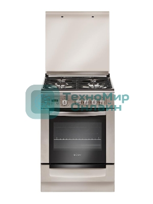 Плита газовая Gefest ПГ 6100-03 0004 серебристый, конфорок 4 шт, духовка 52 л, 60 см x 85 см x 60 см