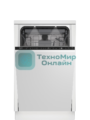 Встраиваемая посудомоечная машина Beko BDIS38120Q, белый, 44.8 см, 11 компл., 46 дБ, класс A