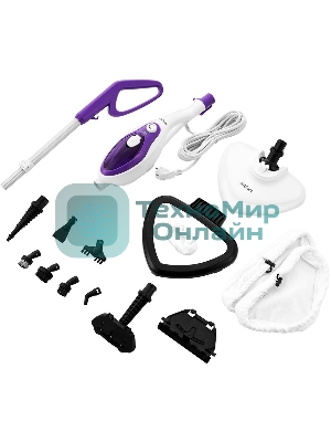 Швабра паровая Kitfort KT-1004-4 1500Вт фиолетовая