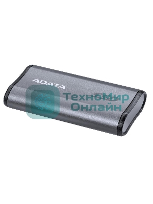 Внешний SSD ADATA Elite SE880, 1TB, USB 3.2 Gen 2x2 Type-C, R/W 2000/2000, серый