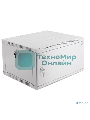 Шкаф телеком. настенный разборный 6U (600х520) дверь металл (ШРН-Э-6.500.1)