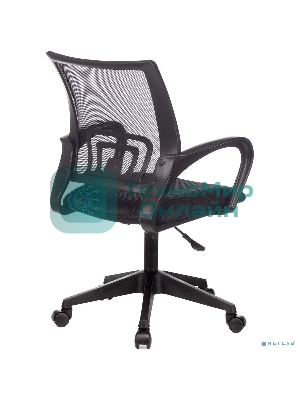 Кресло Бюрократ CH-695NLT/BLACK черный, сетка, 120 кг, механизм качания