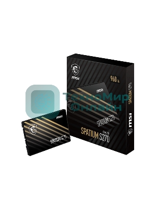 Накопитель SSD MSI SPATIUM S270, 240Gb, 2.5
