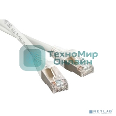 Патч-корд Hyperline PC-LPM-STP-RJ45-RJ45-C5e-20M-LSZH-GY F/UTP, экранированный, Cat.5е, LSZH, 20 м, серый