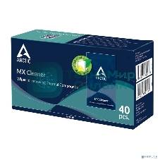 Салфетки Arctic Cooling ARCTIC MX Cleaner wipes (Box of 40 bags) для снятия термопасты (ACTCP00033A)